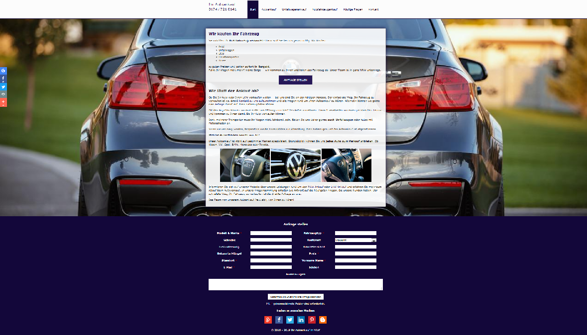 Autoankauf NRW : Ankauf von Gebrauchtwagen und Unfallfahrzeugen