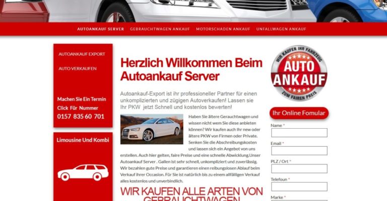 PKWs aller Art Unfallwagen Gebrauchtwagen – autoankauf-server.de