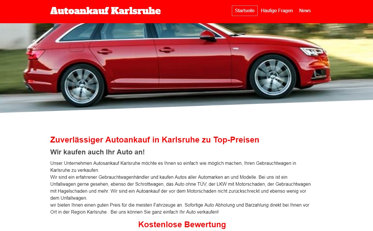Autoankauf Karlsruhe überzeugt mit kompetenter und einfacher Abwicklung