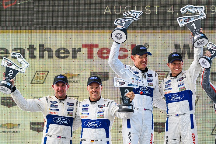 Ford Chip Ganassi Racing feiert mit dem Ford GT Doppelsieg in Road America