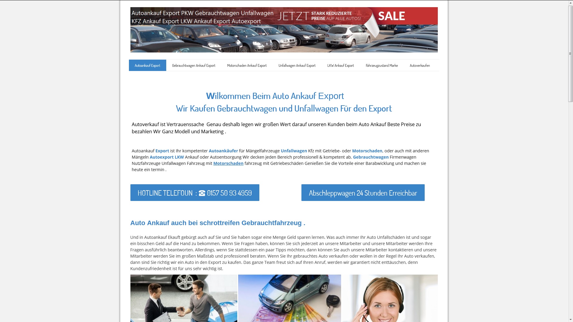 Autoankauf Rostock kauft Unfallwagen für den Export