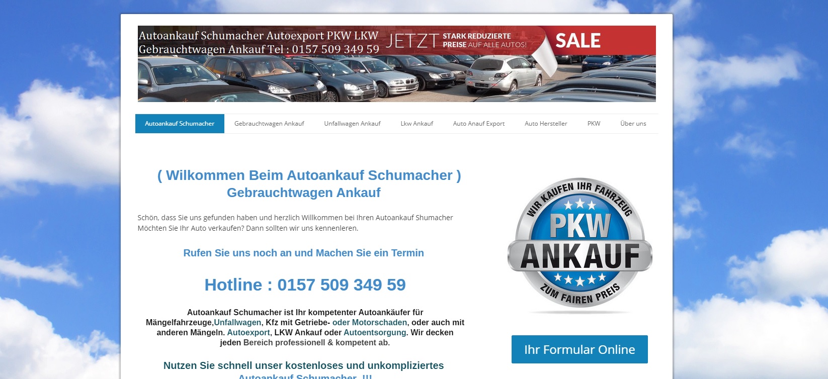 autoankauf-schumacher.de - Autoankauf Siegen autoankauf-schumacher.de - Autoankauf Siegen