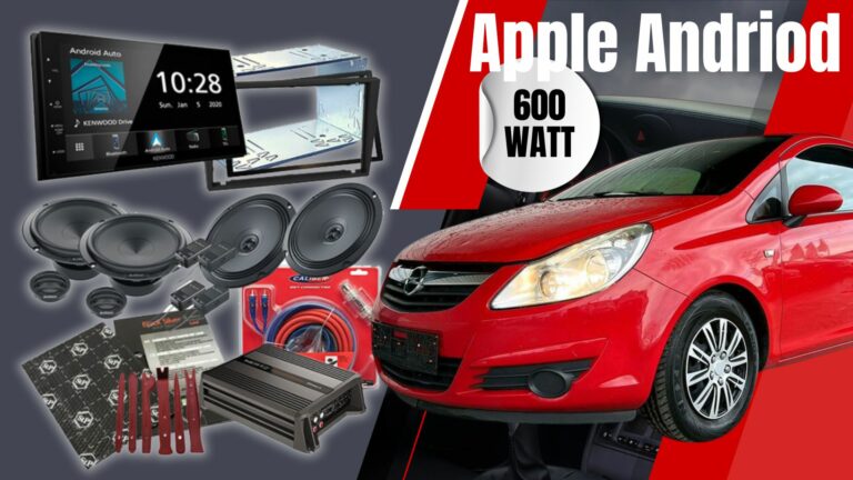 Opel Corsa D: High-Octane Sound mit Apple & Android Power Upgrade