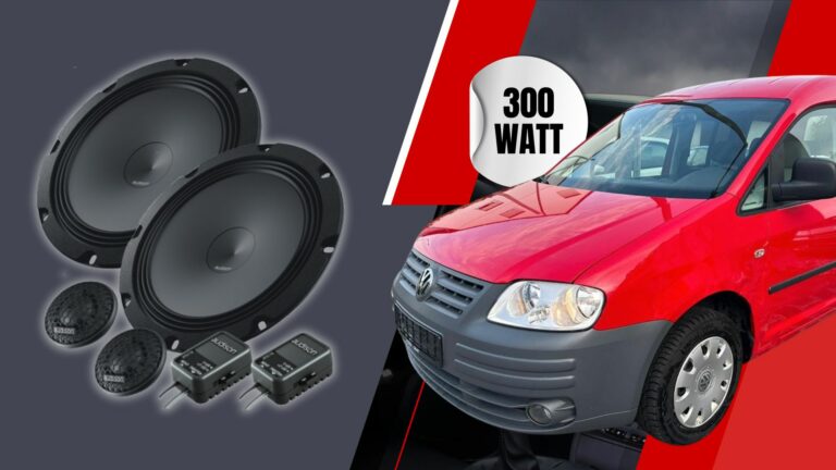 Beeindruckender Soundtrack: Audison Lautsprecher für VW Caddy Typ 2K