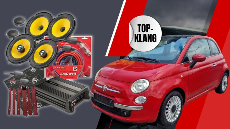 Fiat 500: Klangvoller Luxus auf Rädern mit Top-Sound der Extraklasse