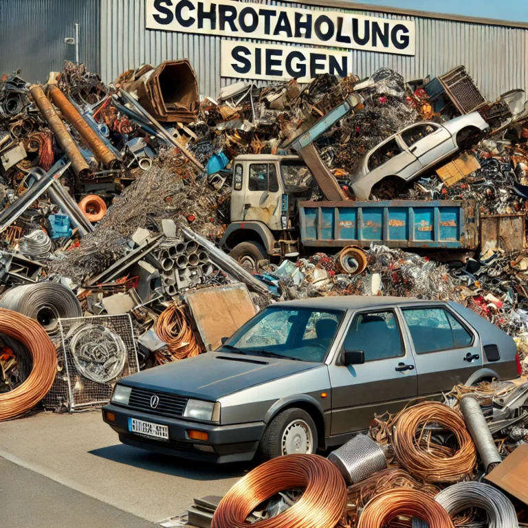 Schrottabholung Siegen – Kundenzufriedenheit garantiert