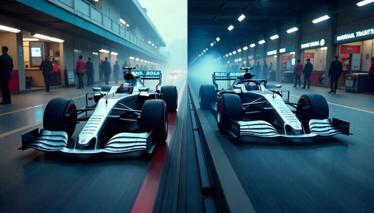 Formel 1 im Fokus: Die Rolle technischer Entwicklungen und Budgetlimits von 2014 bis 2024 im modernen Motorsport