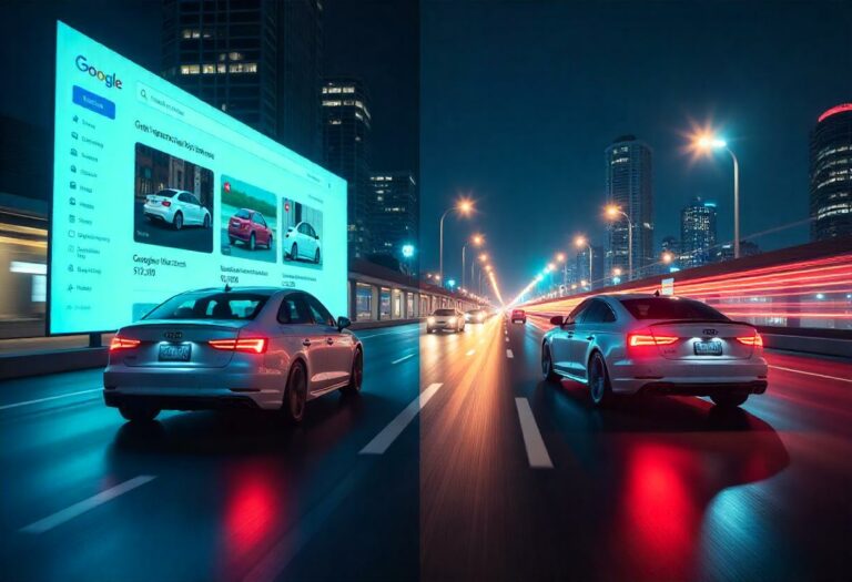 Die Zukunft des digitalen Fahrzeughandels: Google Ads und die Herausforderung der Traditionellen Plattformen