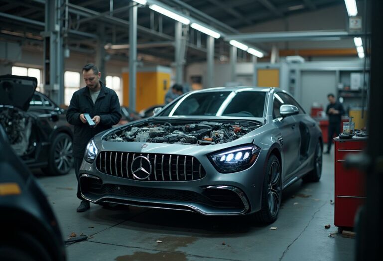 Wie der Mercedes CLS als Designikone in der Autoverwertung ein Vermögen bringt: Ein Blick auf gefragte Ersatzteile und Erträge