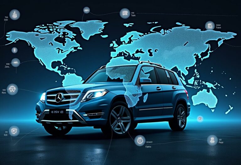 Mercedes GLK: Ein kompaktes SUV mit einzigartigem Wiederverkaufswert und wertvollen Ersatzteilen für den globalen Markt