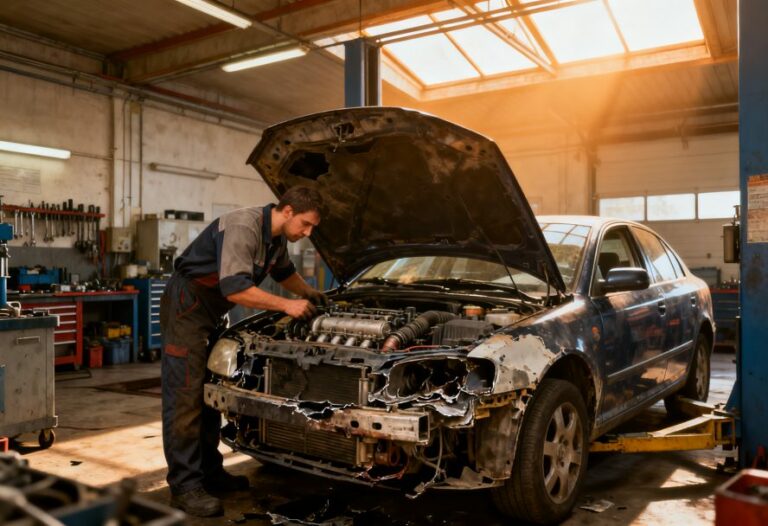 Gebrauchtwagen, die nicht mehr fahrbereit sind: Handlungsmöglichkeiten und Verkaufsstrategien für Fahrzeuge mit Motorschaden