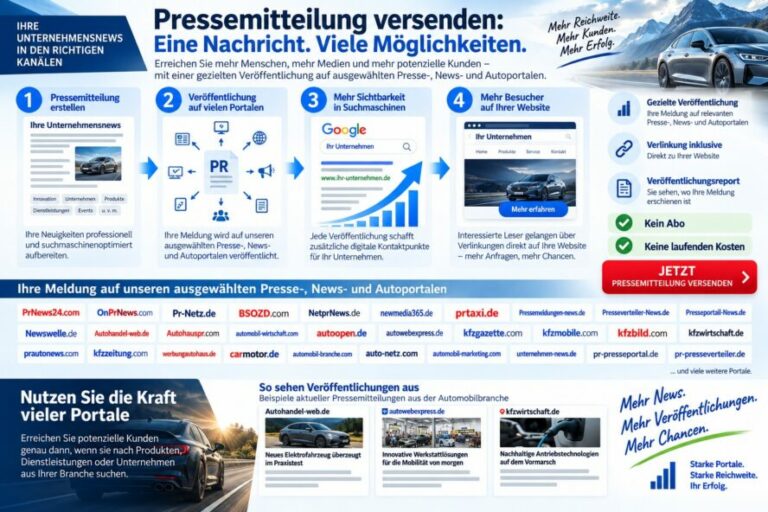 Pressemitteilungen und deren Einfluss auf Ihr Suchmaschinen-Ranking