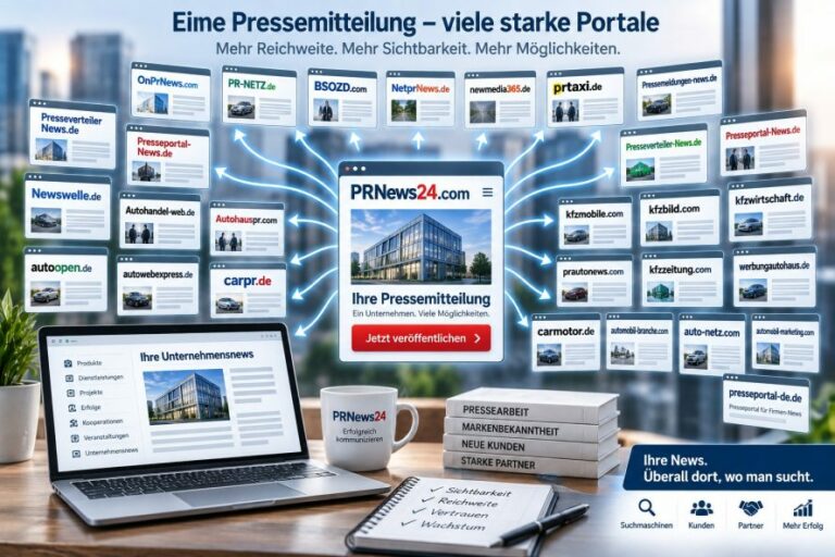 So steigern Unternehmen durch Pressemitteilungen und kontinuierliche Öffentlichkeitsarbeit ihre Sichtbarkeit im Internet